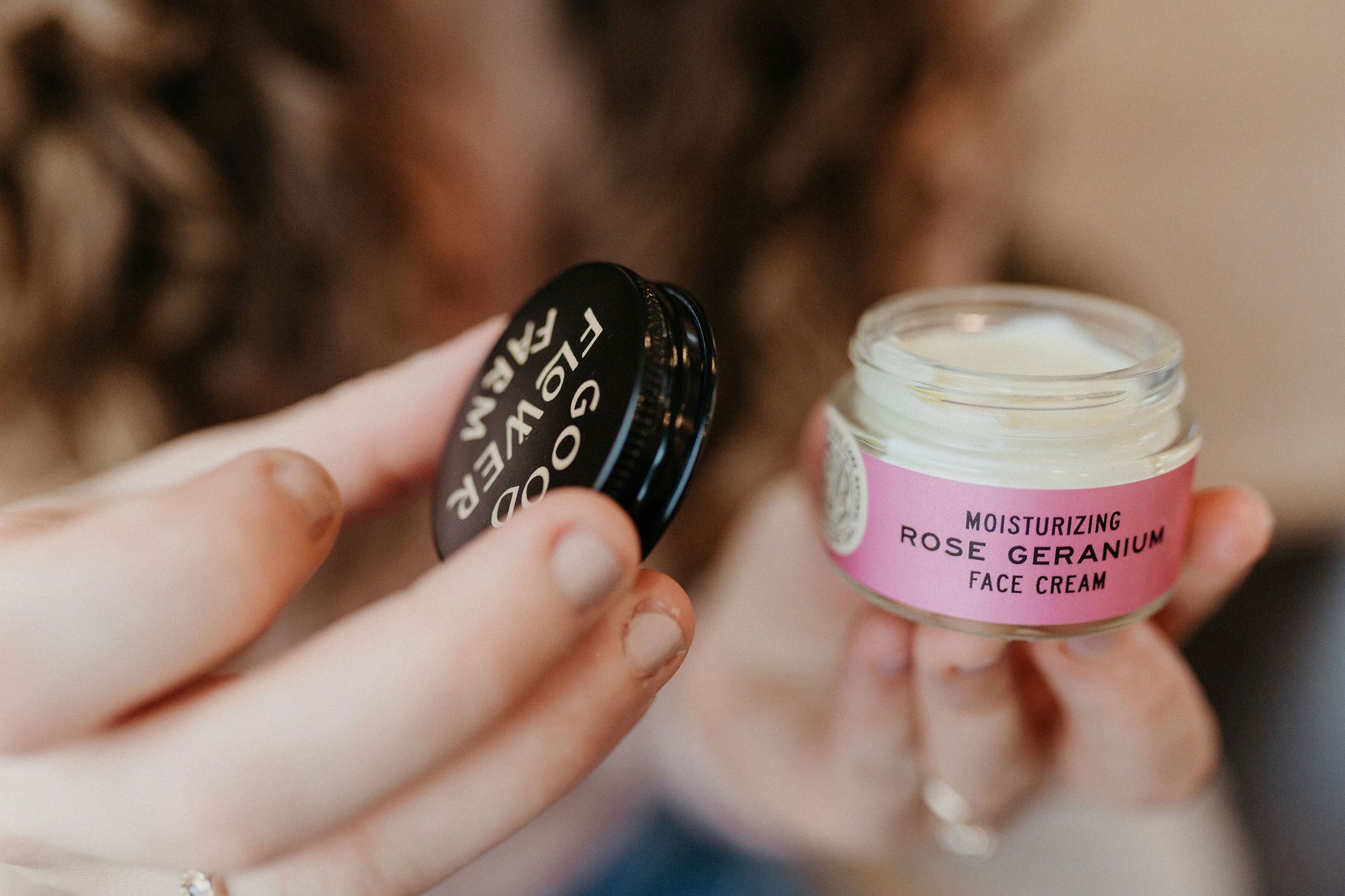 Rose Geranium Face Cream / 1 oz