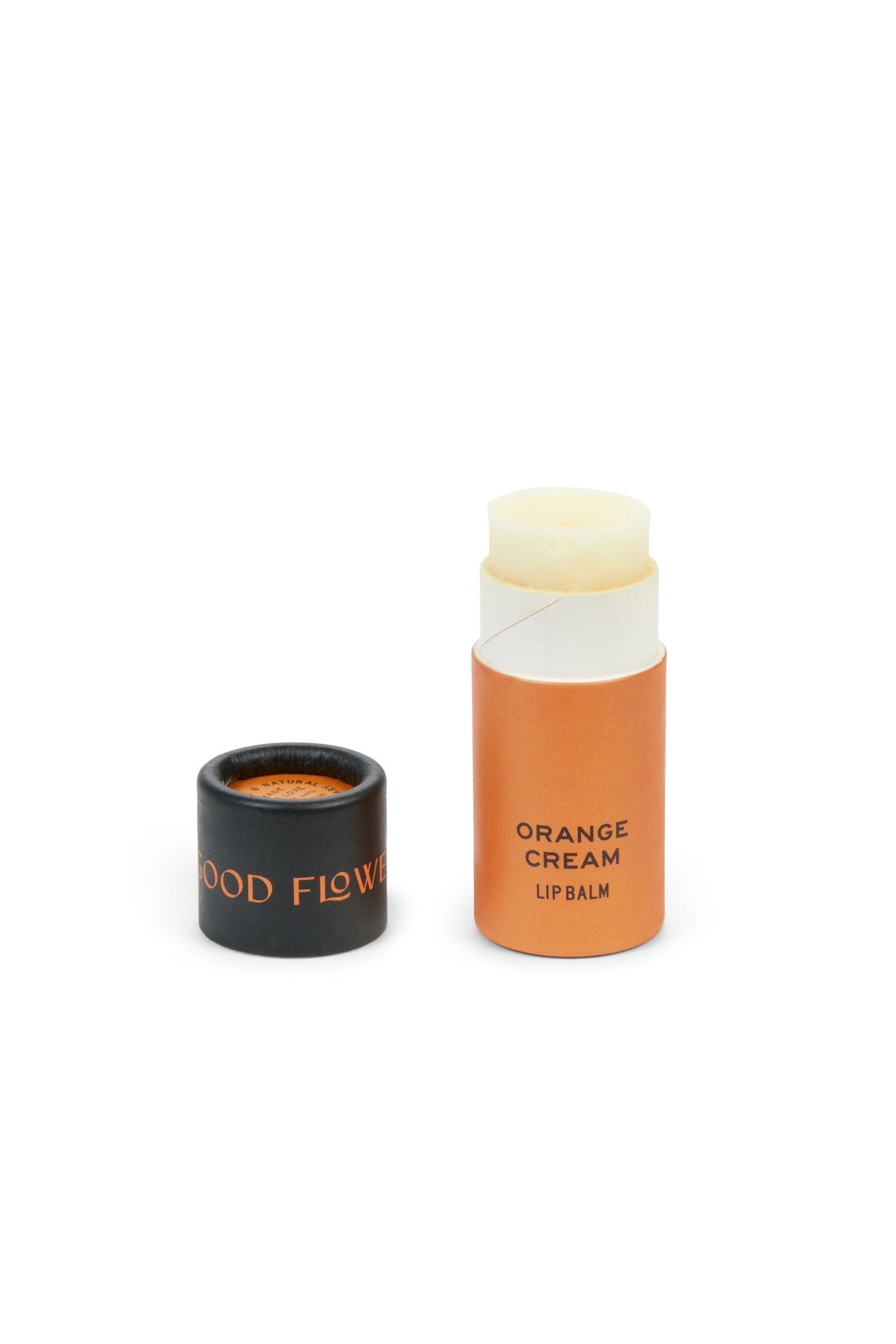 Orange Cream Lip Balm / 0.3 oz Biodegradable Plastic-Free Tube
