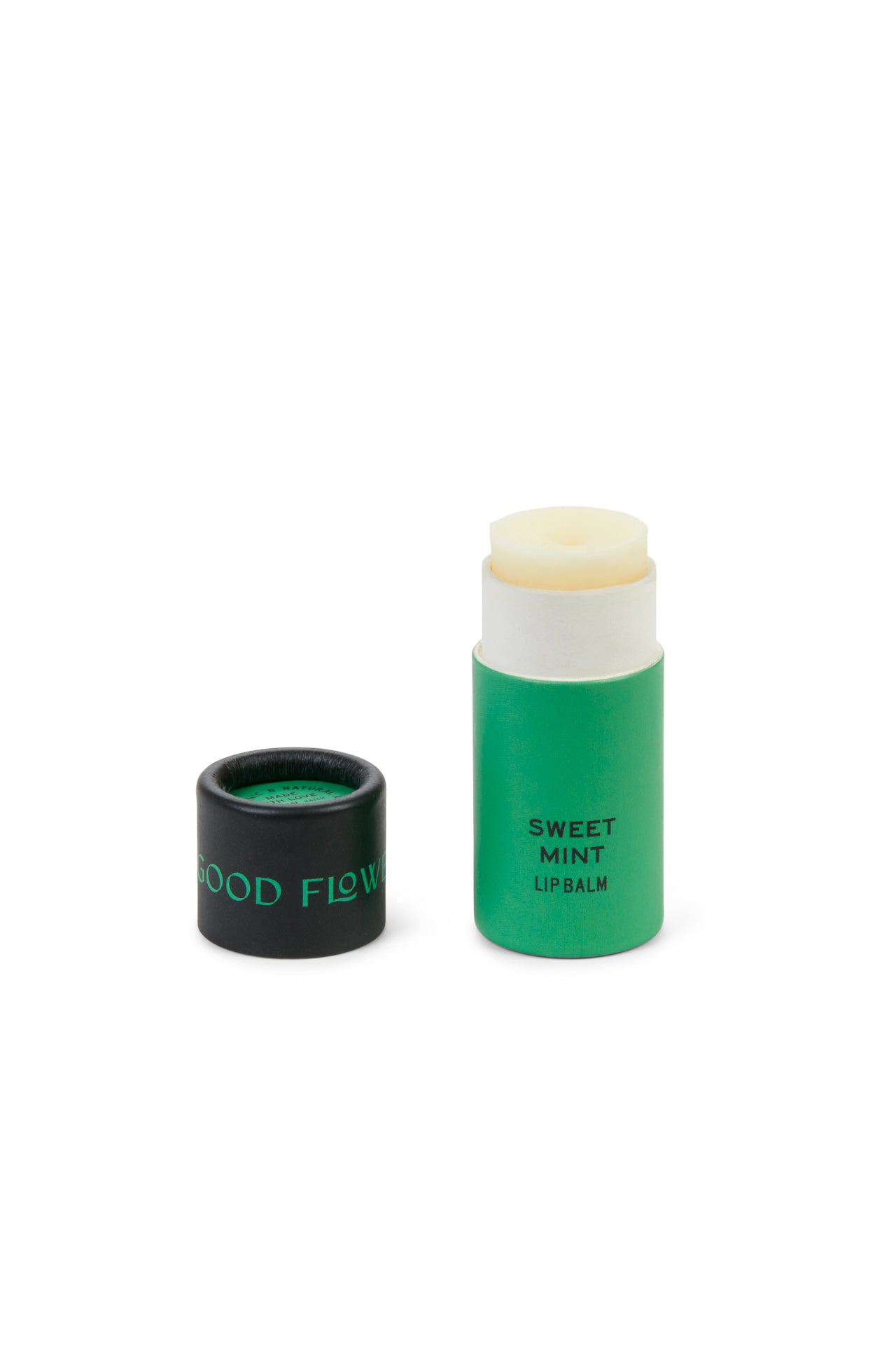 Sweet Mint Lip Balm / 0.3 oz Biodegradable Plastic-Free Tube
